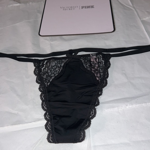 Victoria's  Secret VString Lace Panty XL - Picture 4 of 12